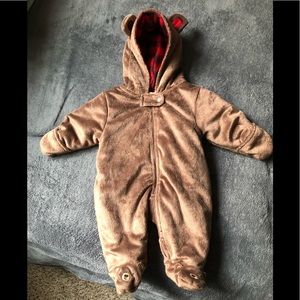 Newborn snowsuit